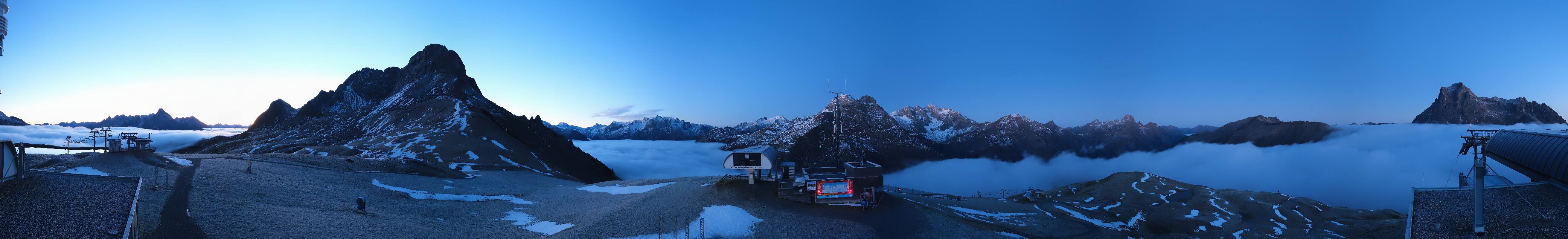Archived image Webcam Panoramic view Warth Schröcken