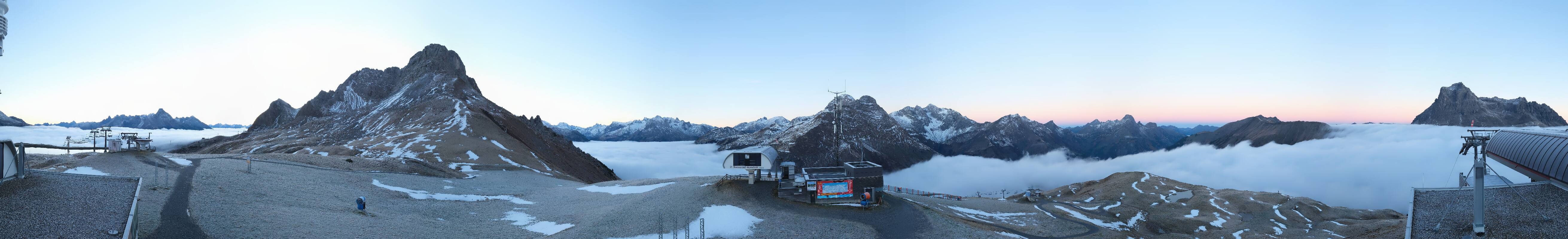 Archived image Webcam Panoramic view Warth Schröcken