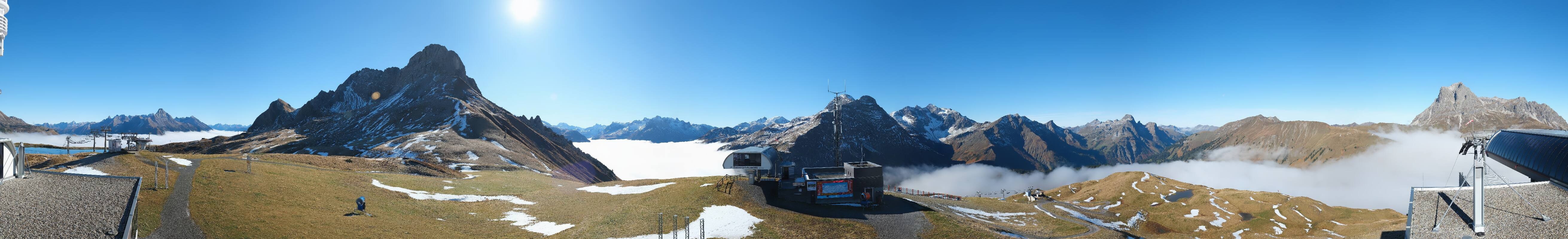 Archived image Webcam Panoramic view Warth Schröcken