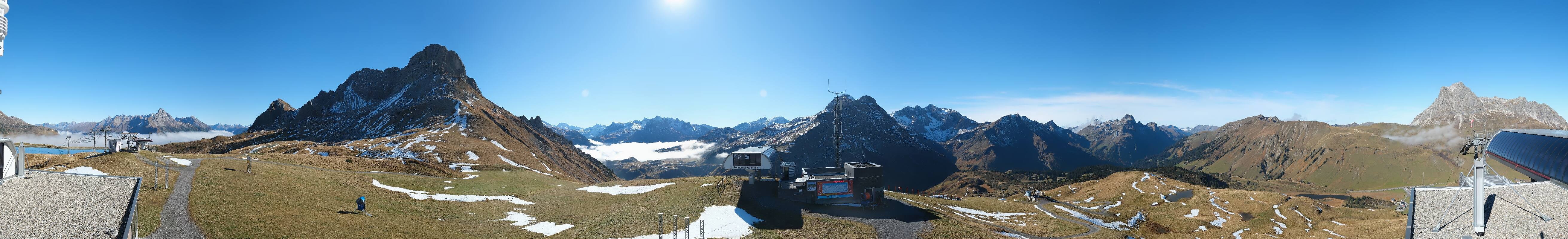 Archived image Webcam Panoramic view Warth Schröcken