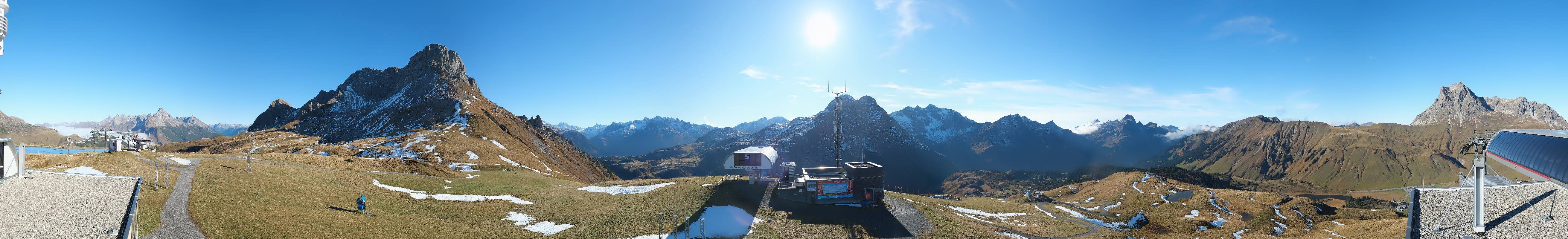 Archived image Webcam Panoramic view Warth Schröcken