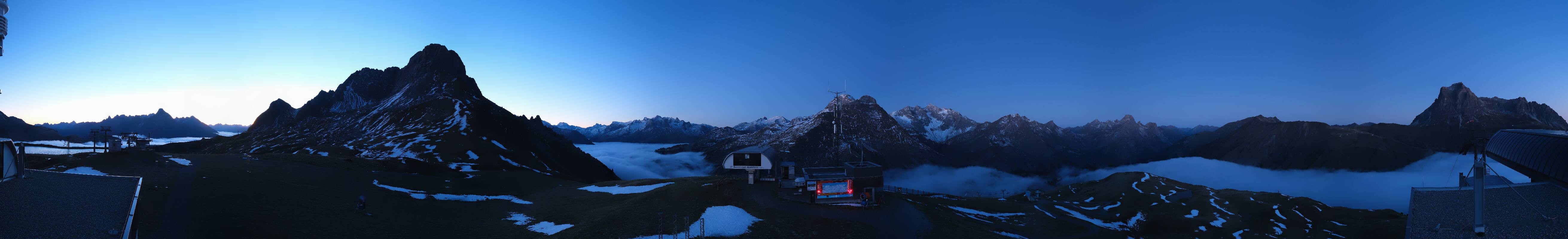 Archived image Webcam Panoramic view Warth Schröcken