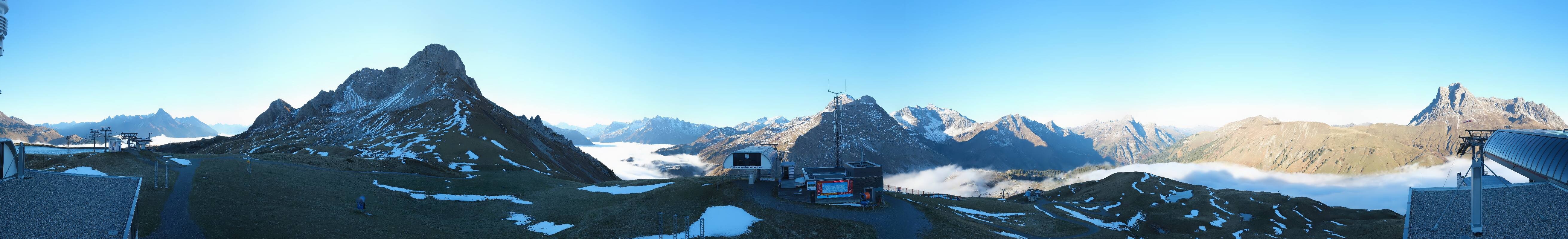 Archived image Webcam Panoramic view Warth Schröcken
