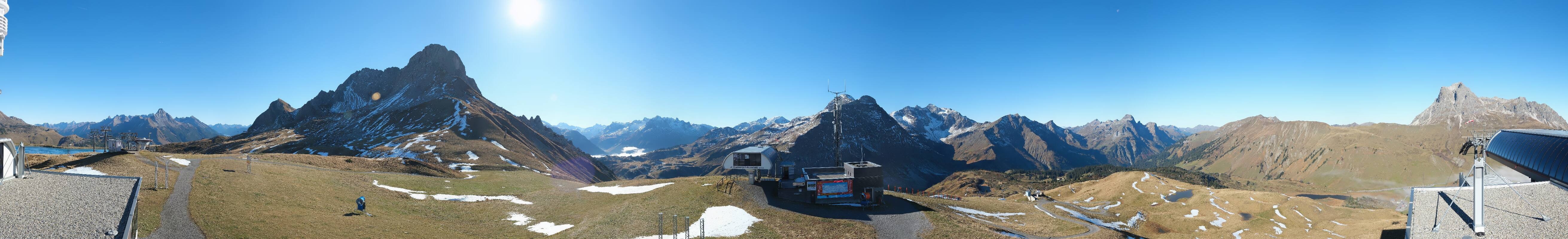 Archived image Webcam Panoramic view Warth Schröcken