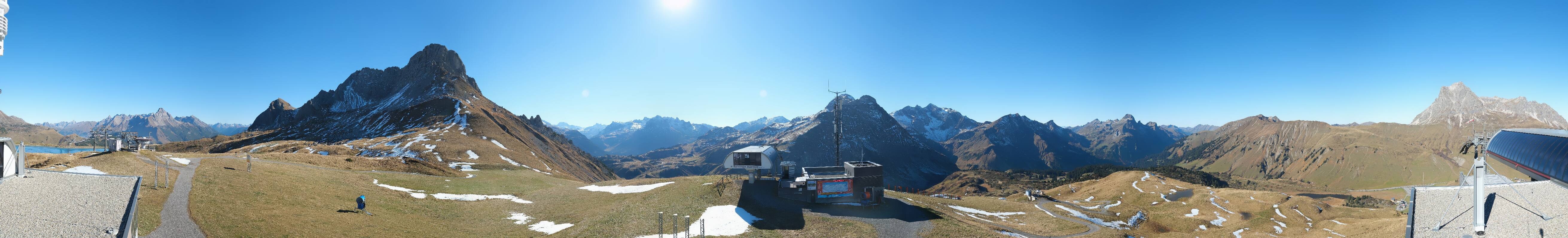 Archived image Webcam Panoramic view Warth Schröcken