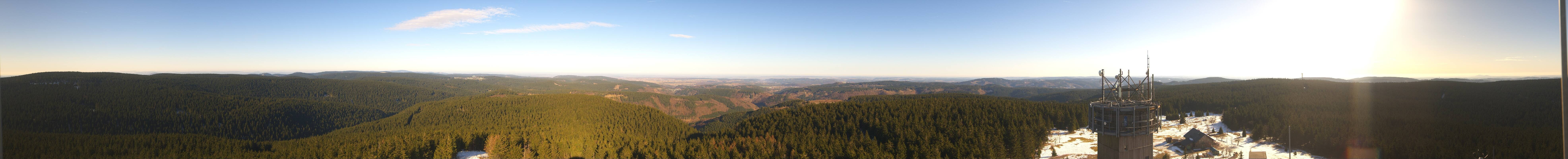 Archiv Foto Webcam Schneekopf Gipfel in Thüringen