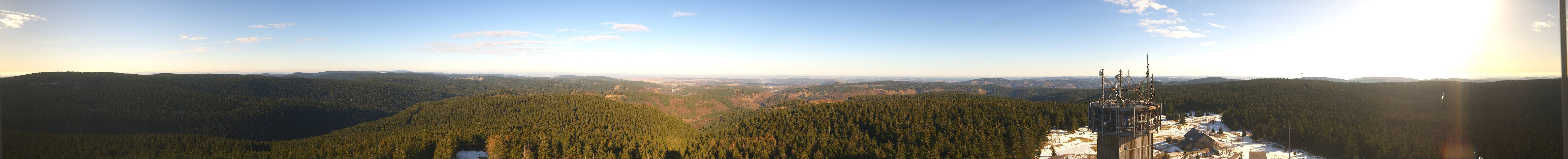 Archiv Foto Webcam Schneekopf Gipfel in Thüringen
