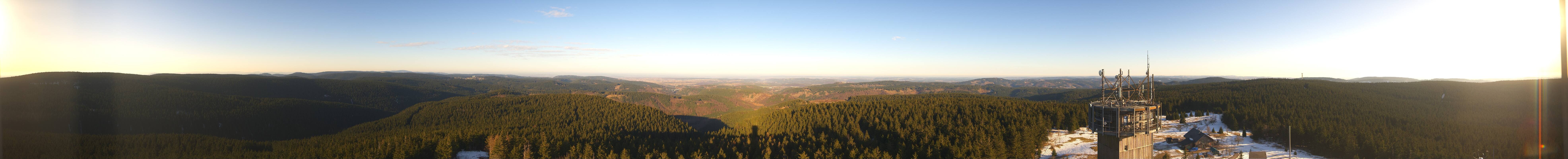 Archiv Foto Webcam Schneekopf Gipfel in Thüringen