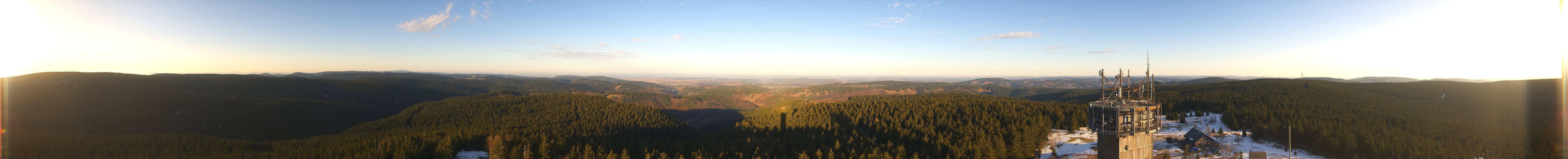 Archiv Foto Webcam Schneekopf Gipfel in Thüringen