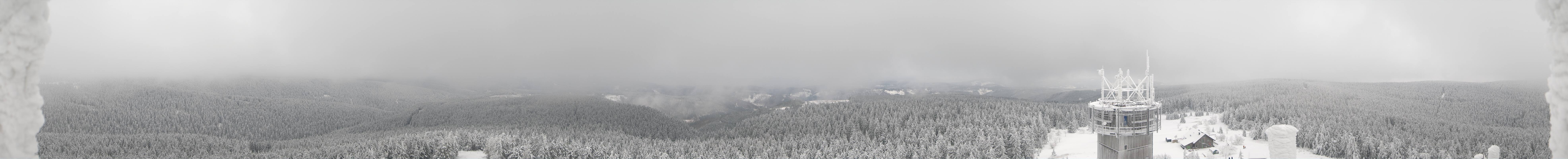 Archiv Foto Webcam Schneekopf Gipfel in Thüringen