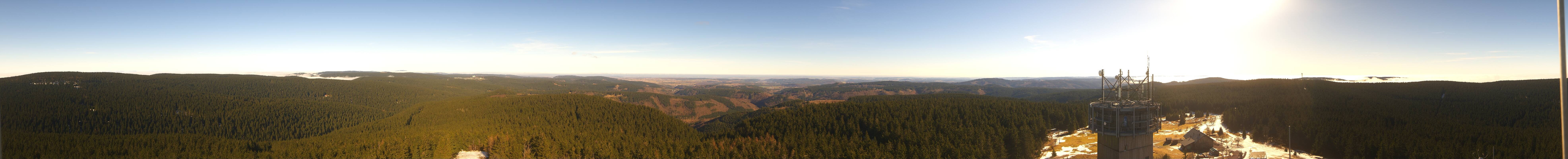 Archiv Foto Webcam Schneekopf Gipfel in Thüringen