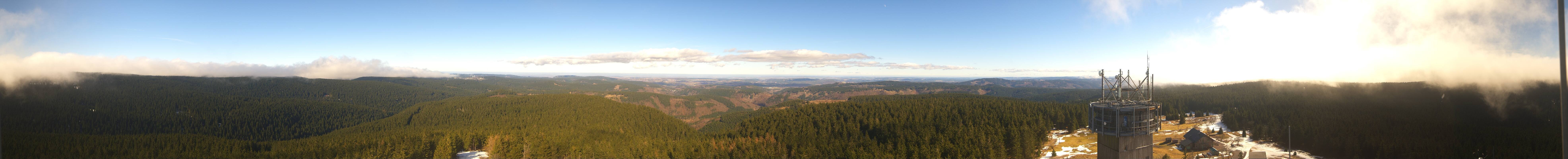 Archiv Foto Webcam Schneekopf Gipfel in Thüringen