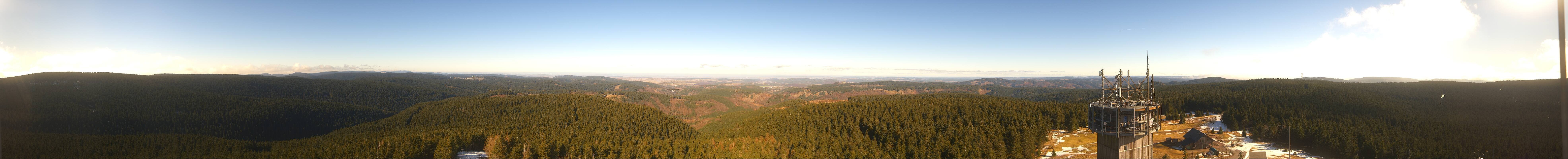 Archiv Foto Webcam Schneekopf Gipfel in Thüringen