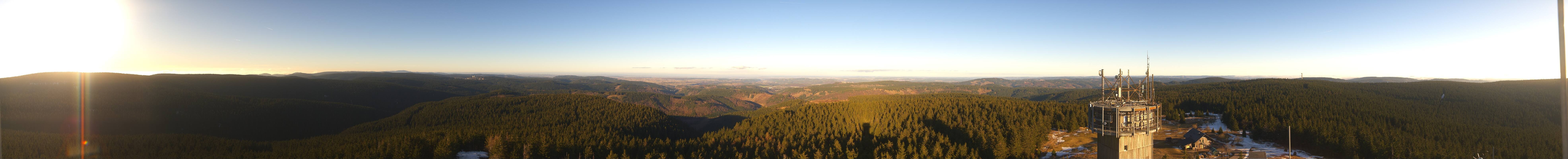 Archiv Foto Webcam Schneekopf Gipfel in Thüringen