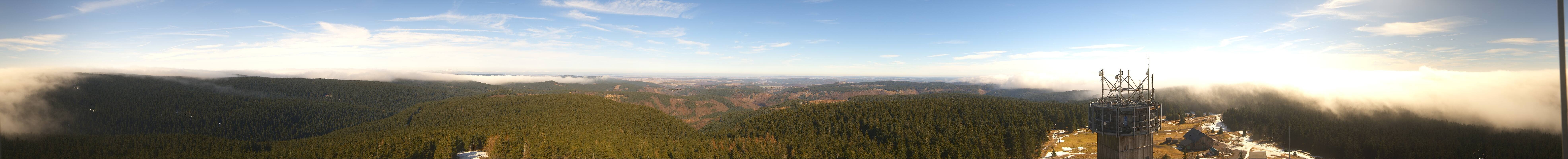 Archived image Webcam Schneekopf, Gehlberg