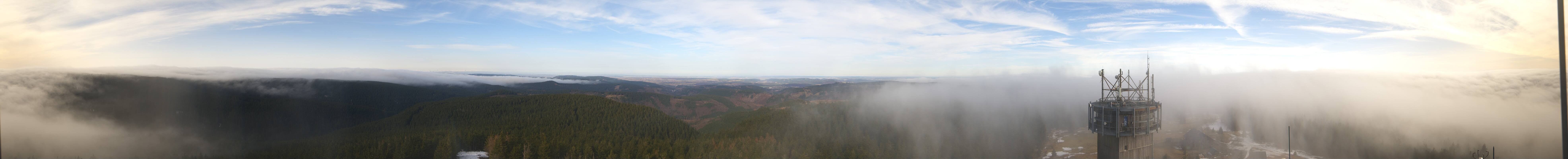 Archived image Webcam Schneekopf, Gehlberg