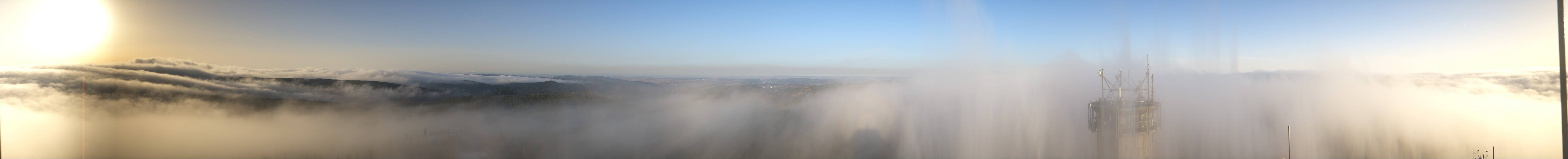 Archived image Webcam Schneekopf, Gehlberg