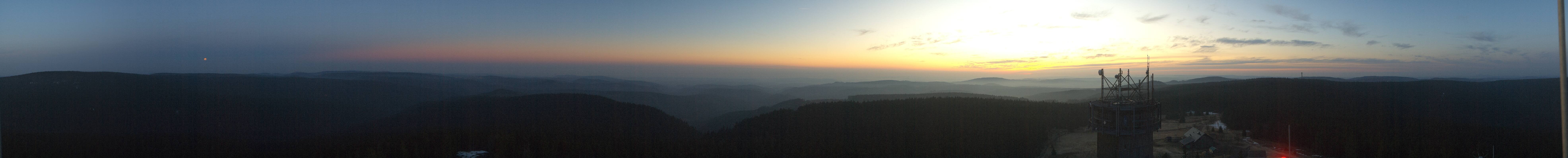 Archived image Webcam Schneekopf, Gehlberg