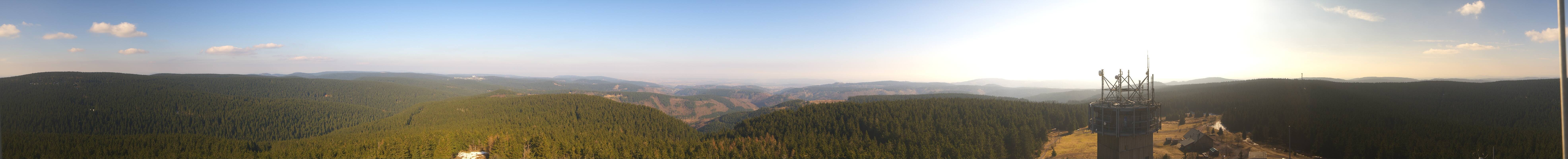 Archived image Webcam Schneekopf, Gehlberg