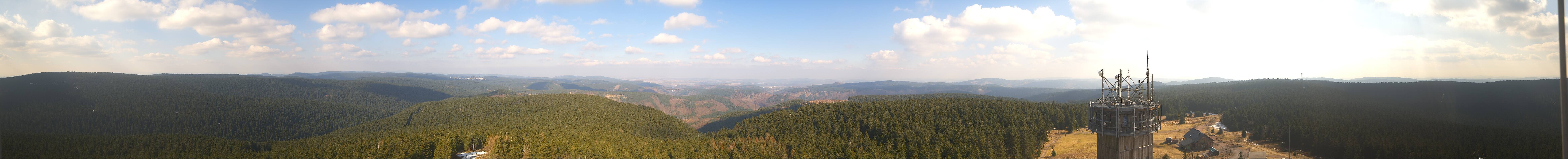 Archived image Webcam Schneekopf, Gehlberg