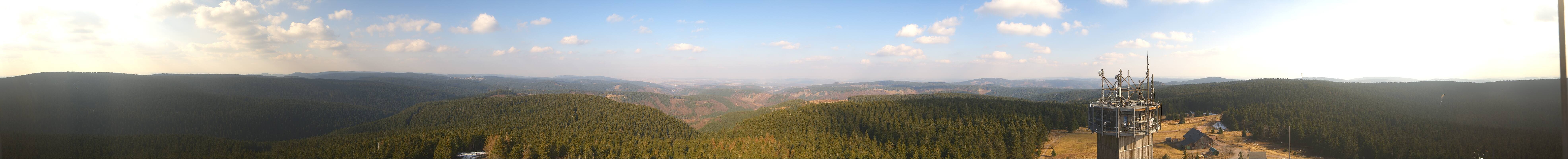 Archived image Webcam Schneekopf, Gehlberg