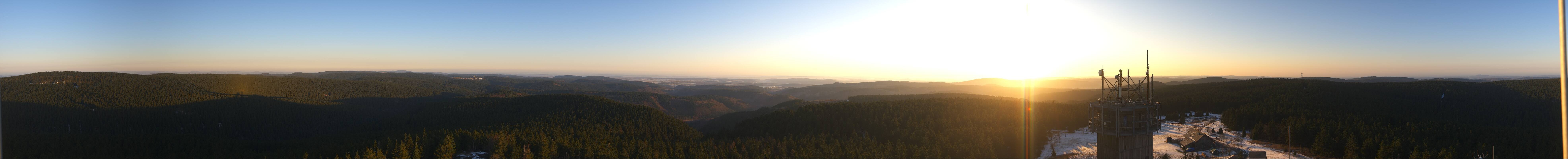 Archiv Foto Webcam Schneekopf Gipfel in Thüringen