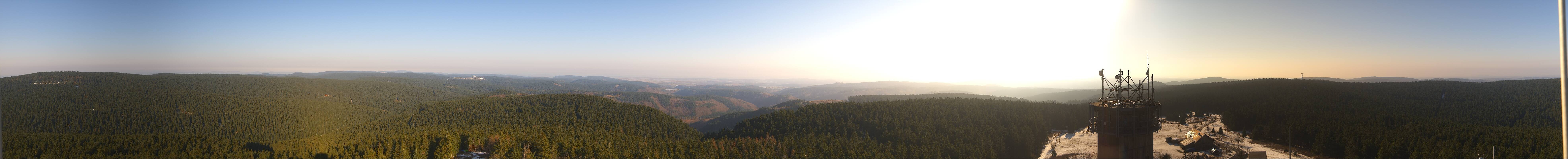 Archived image Webcam Schneekopf, Gehlberg