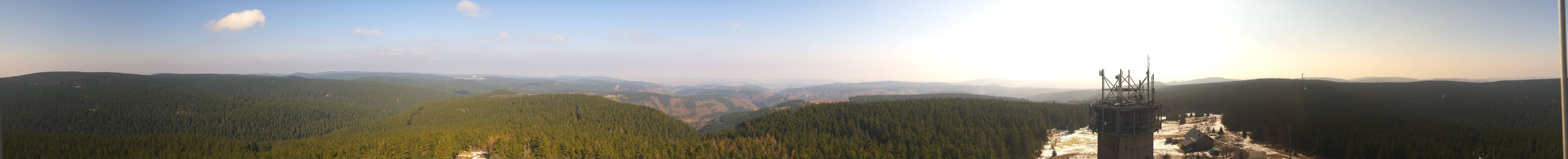 Archived image Webcam Schneekopf, Gehlberg