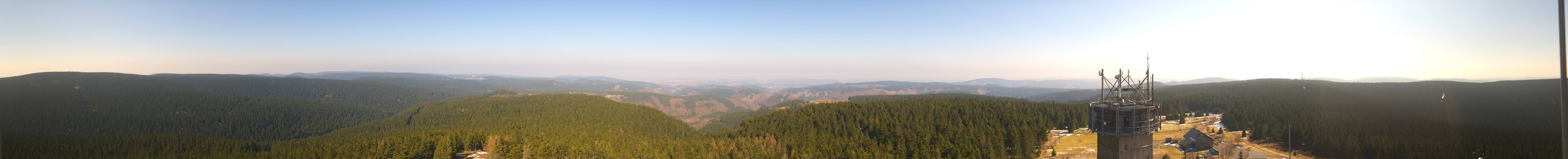 Archiv Foto Webcam Schneekopf Gipfel in Thüringen