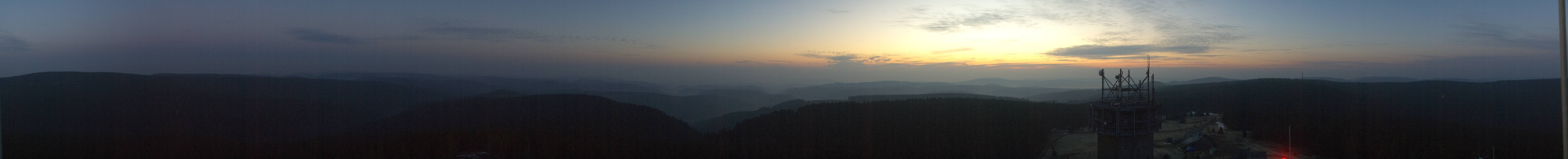 Archiv Foto Webcam Schneekopf Gipfel in Thüringen