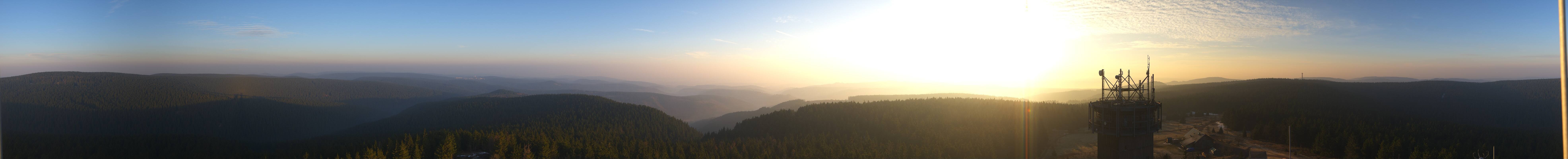 Archiv Foto Webcam Schneekopf Gipfel in Thüringen