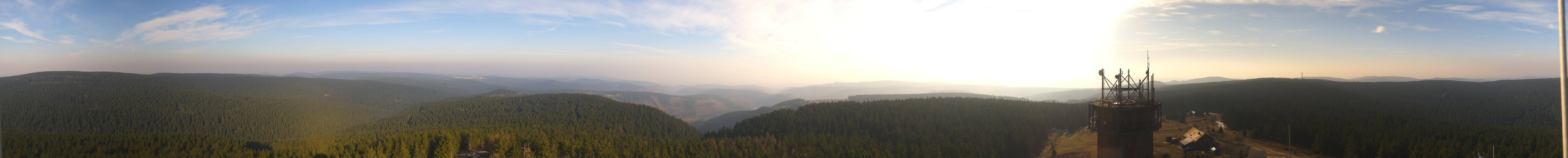 Archiv Foto Webcam Schneekopf Gipfel in Thüringen