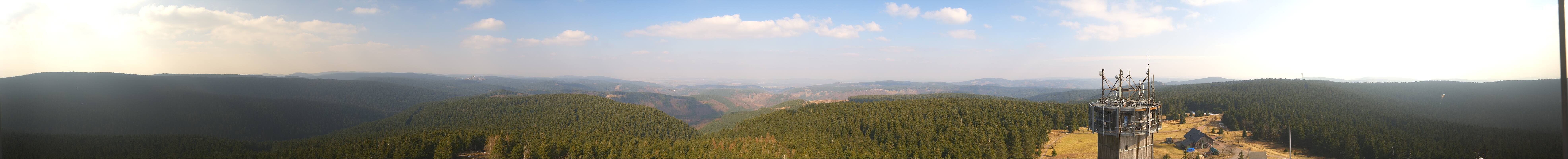 Archiv Foto Webcam Schneekopf Gipfel in Thüringen