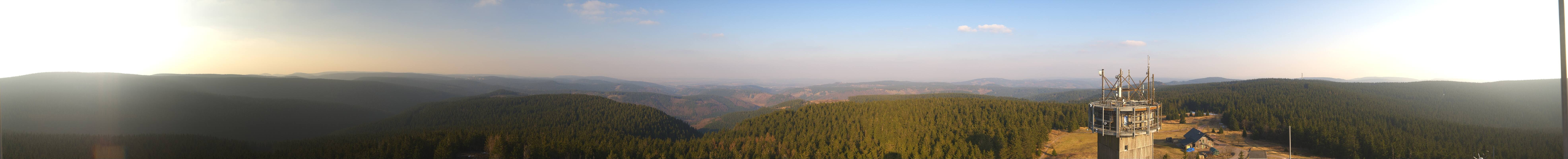 Archiv Foto Webcam Schneekopf Gipfel in Thüringen