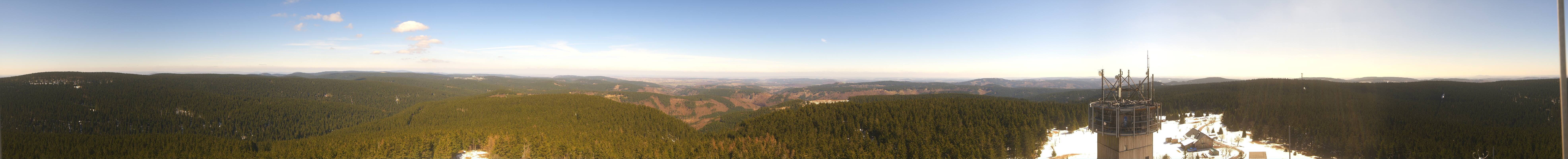 Archiv Foto Webcam Schneekopf Gipfel in Thüringen