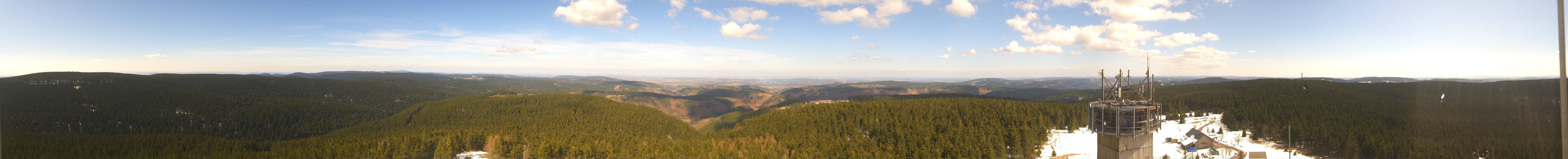 Archiv Foto Webcam Schneekopf Gipfel in Thüringen