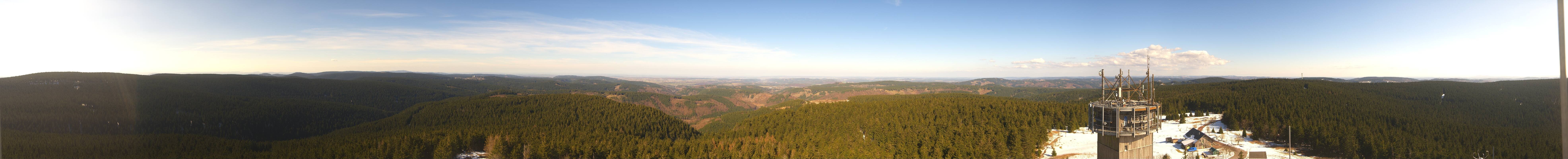 Archiv Foto Webcam Schneekopf Gipfel in Thüringen