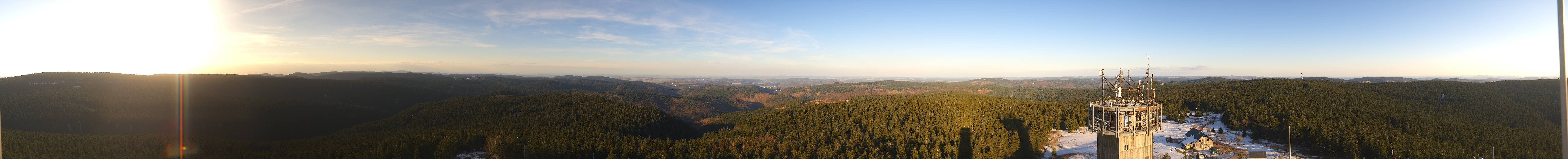 Archiv Foto Webcam Schneekopf Gipfel in Thüringen