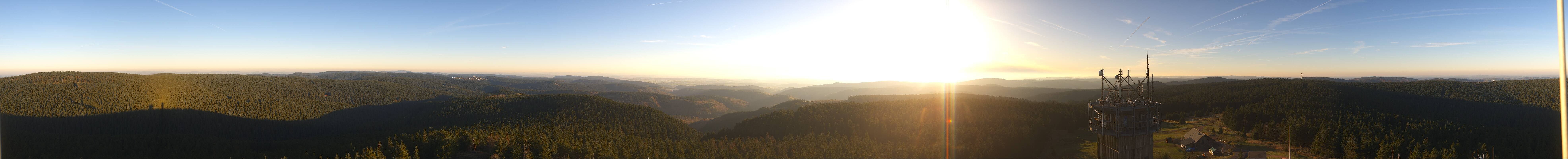 Archiv Foto Webcam Schneekopf Gipfel in Thüringen