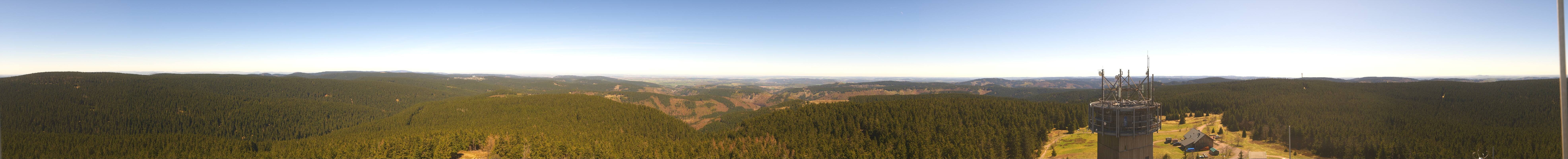 Archiv Foto Webcam Schneekopf Gipfel in Thüringen