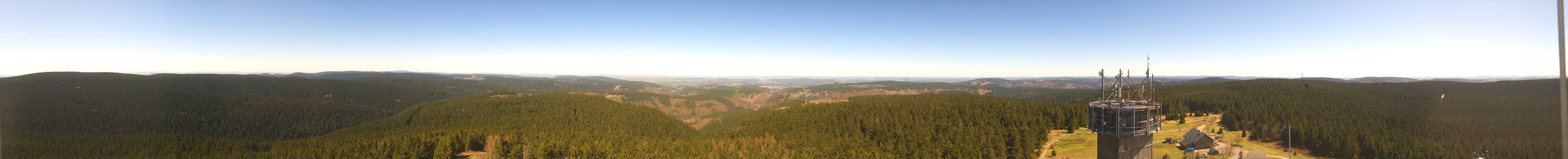 Archived image Webcam Schneekopf, Gehlberg