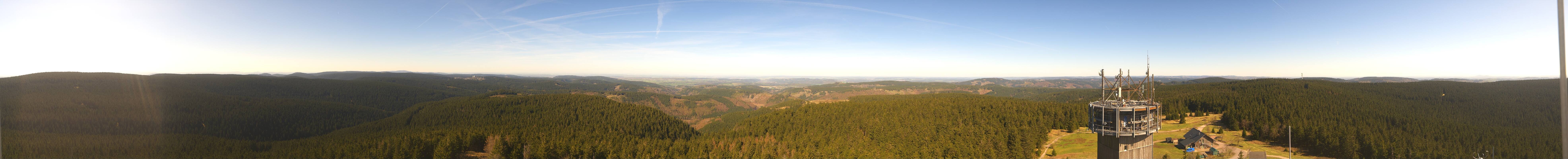 Archived image Webcam Schneekopf, Gehlberg