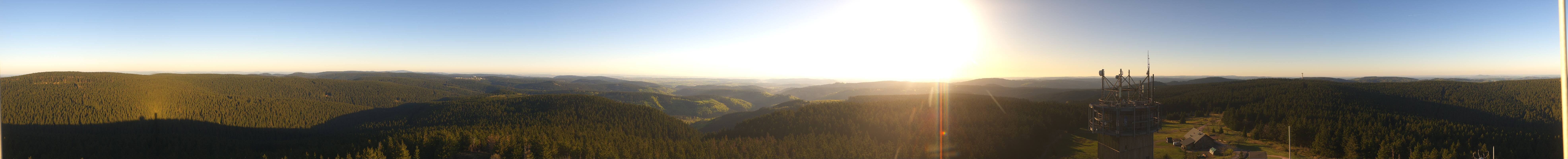Archiv Foto Webcam Schneekopf Gipfel in Thüringen