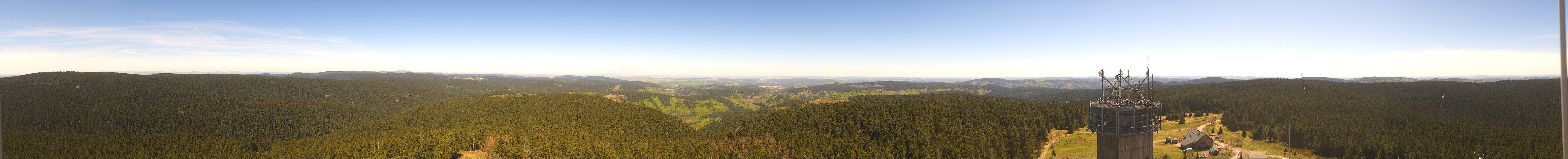 Archiv Foto Webcam Schneekopf Gipfel in Thüringen