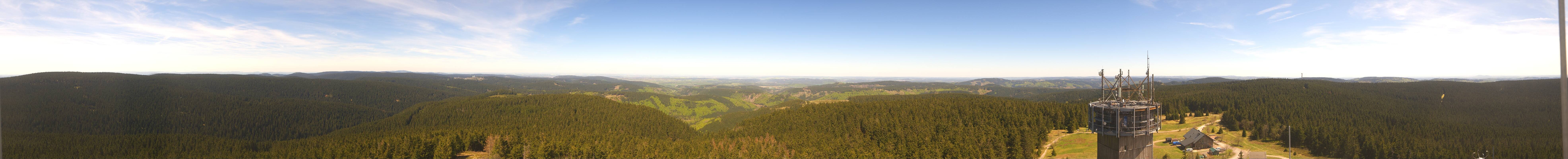 Archived image Webcam Schneekopf, Gehlberg