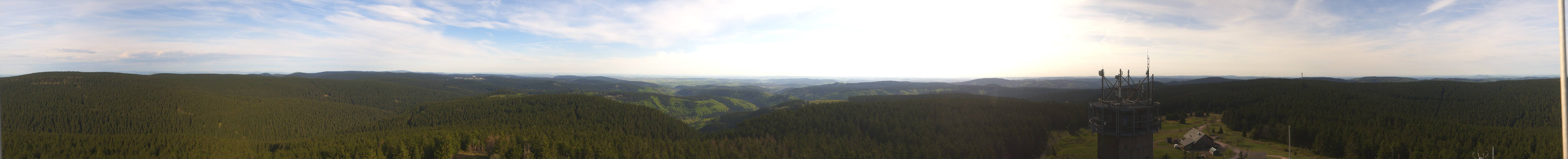 Archiv Foto Webcam Schneekopf Gipfel in Thüringen