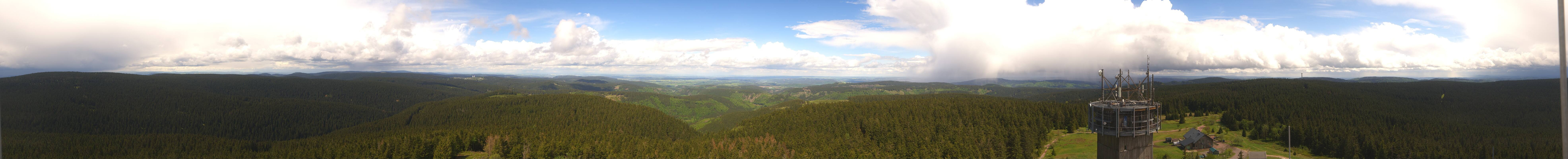 Archiv Foto Webcam Schneekopf Gipfel in Thüringen