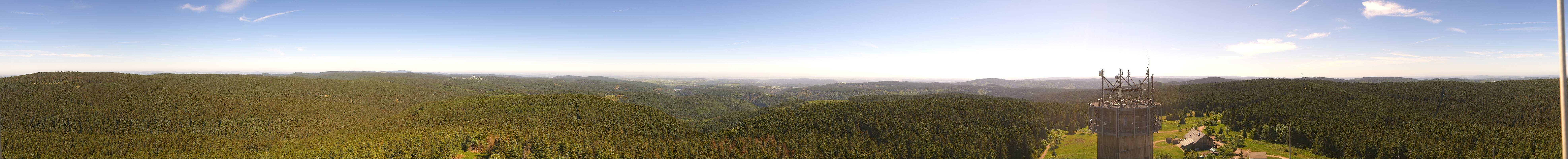 Archiv Foto Webcam Schneekopf Gipfel in Thüringen