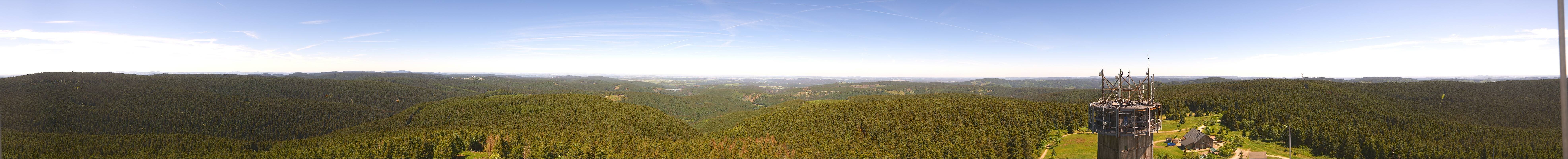 Archiv Foto Webcam Schneekopf Gipfel in Thüringen