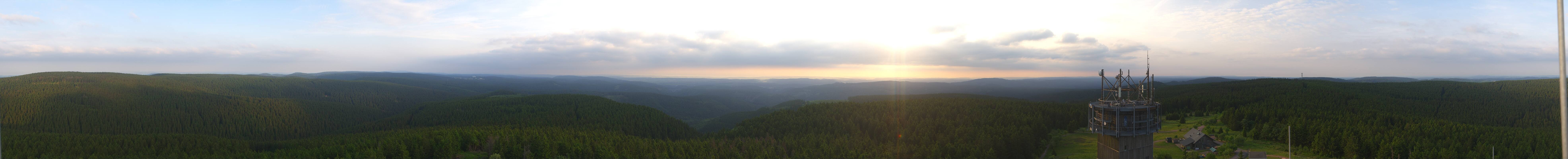 Archived image Webcam Schneekopf, Gehlberg